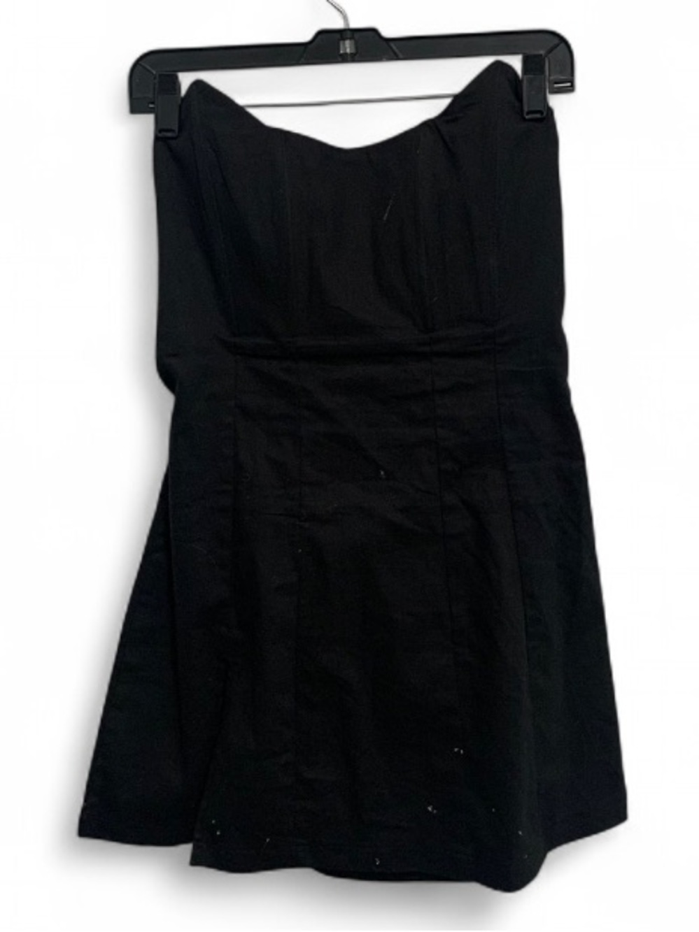 NWT White Fox Strapless Black Mini Dress